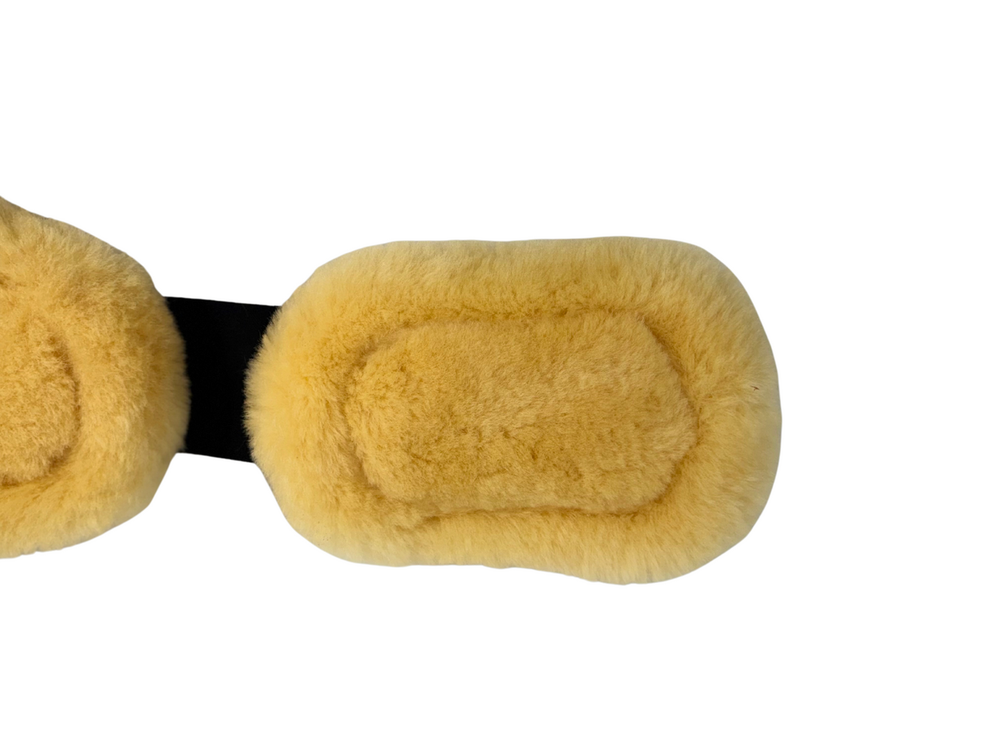 Removable Genuine Sheepskin Pads for Short Comfort Girth