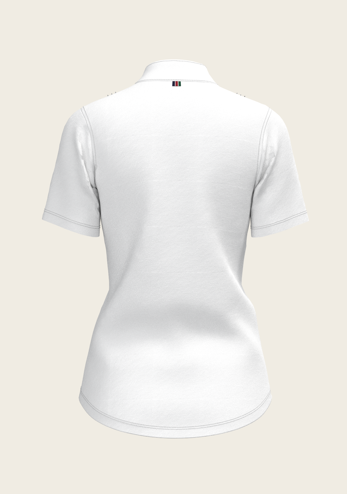 Short Pleated Short Sleeve Show Shirt