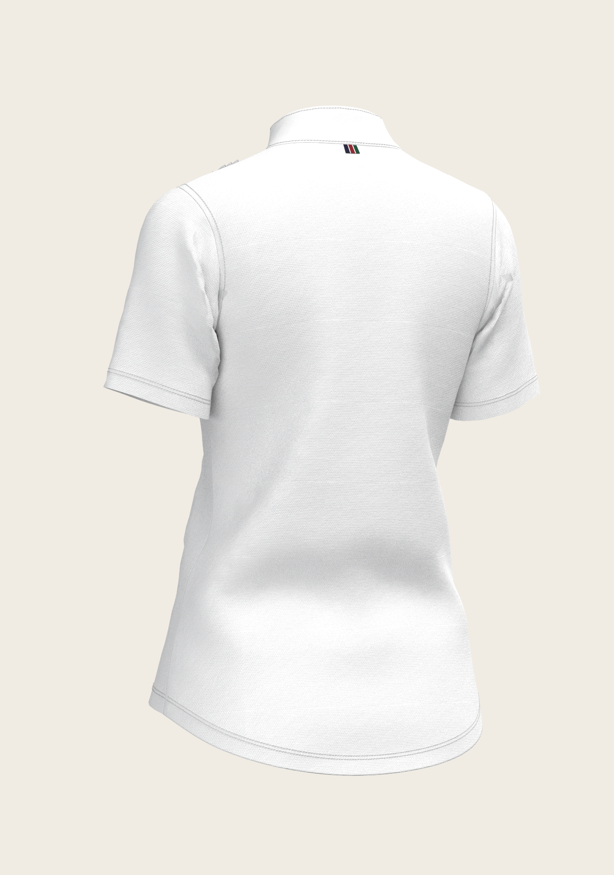 Short Pleated Short Sleeve Show Shirt
