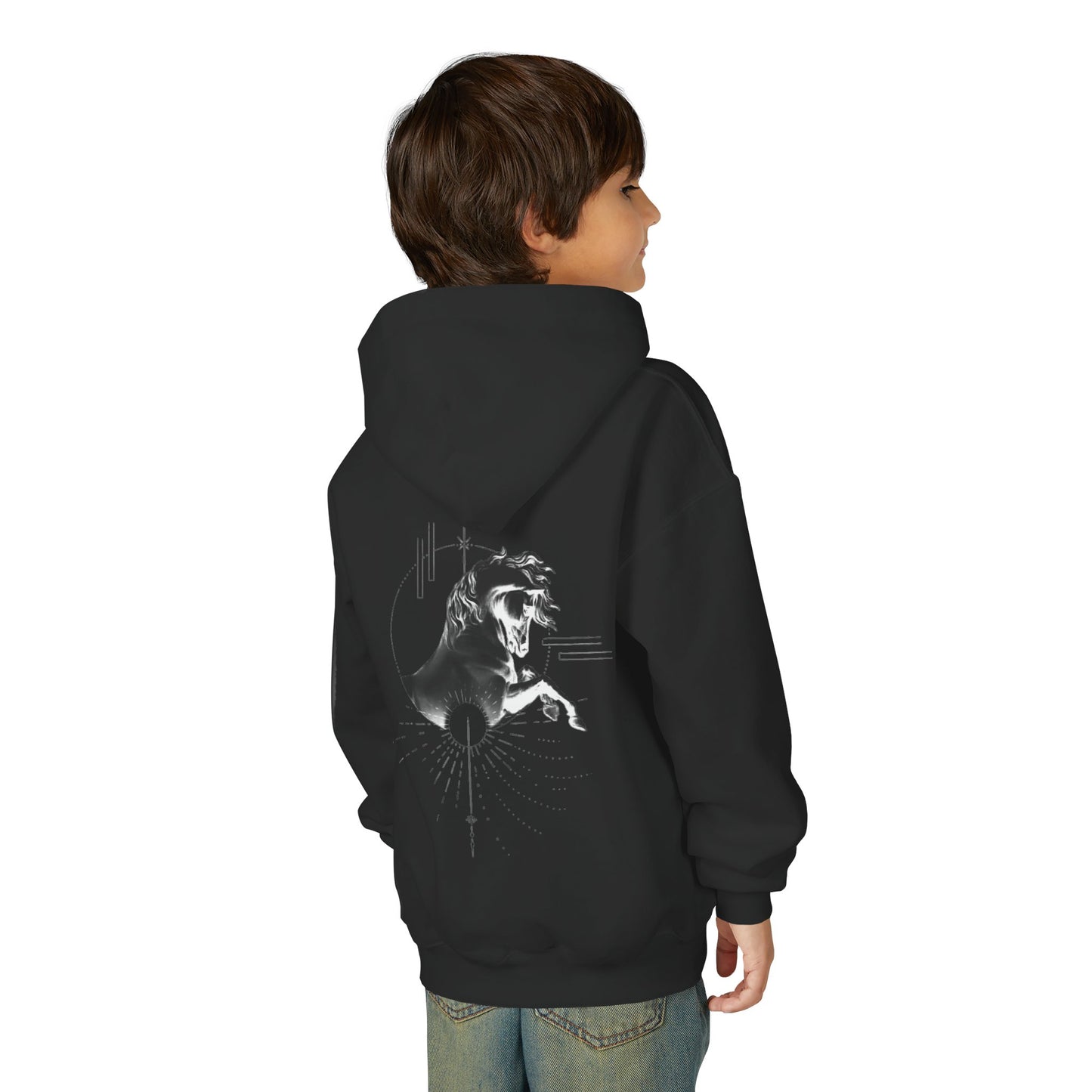 Youth Hoodie — Hussar Stables