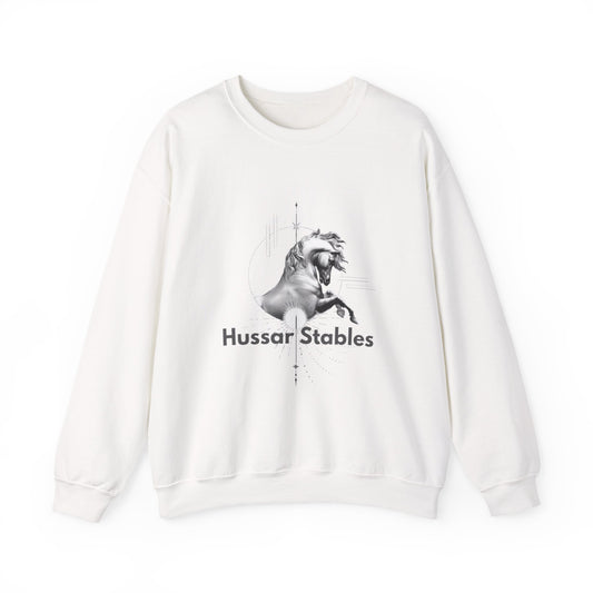 Hussar Stables Horse Graphic Sweatshirt