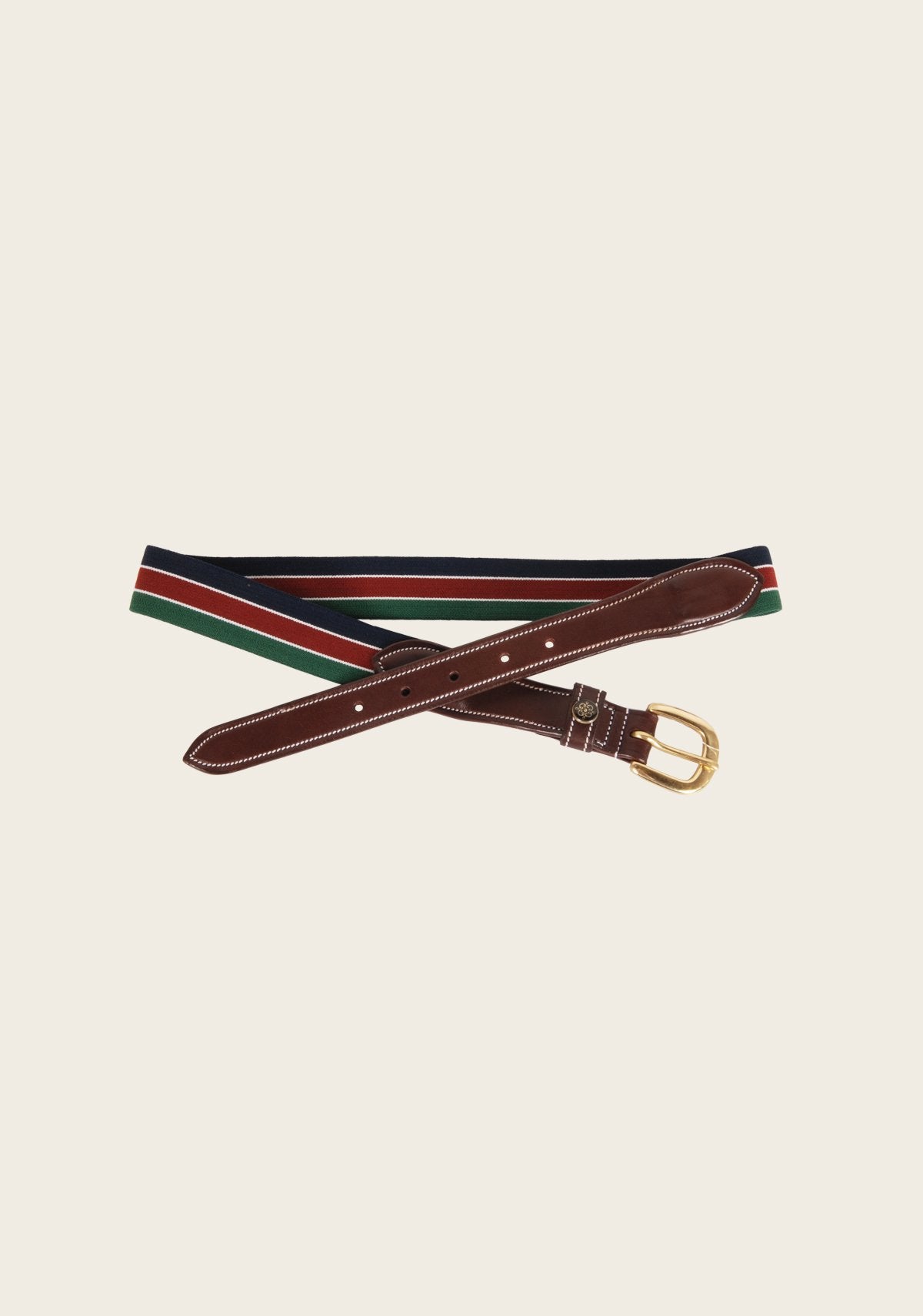 Espoir Signature Elastic Belt Brown